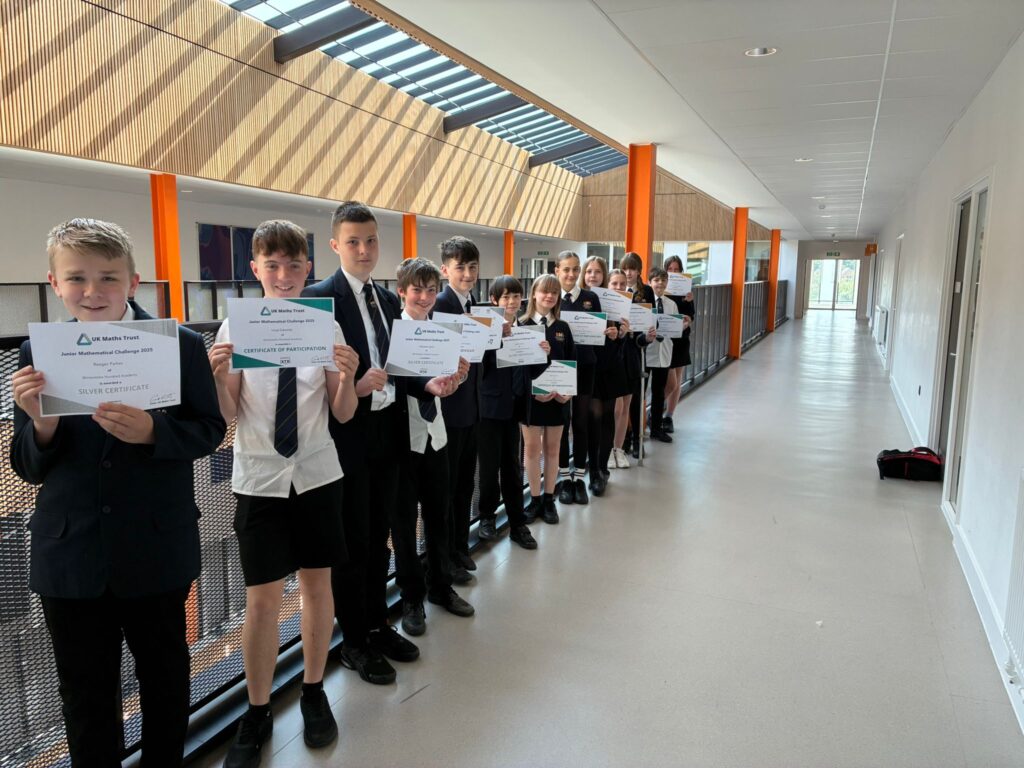 Winterstoke students shine in national Junior Mathematics Challenge