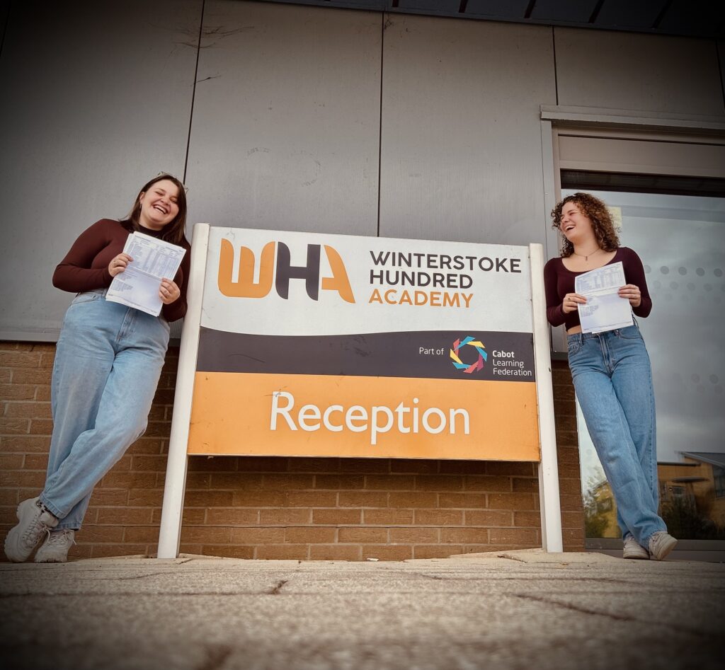 A level results feature in the Weston Mercury