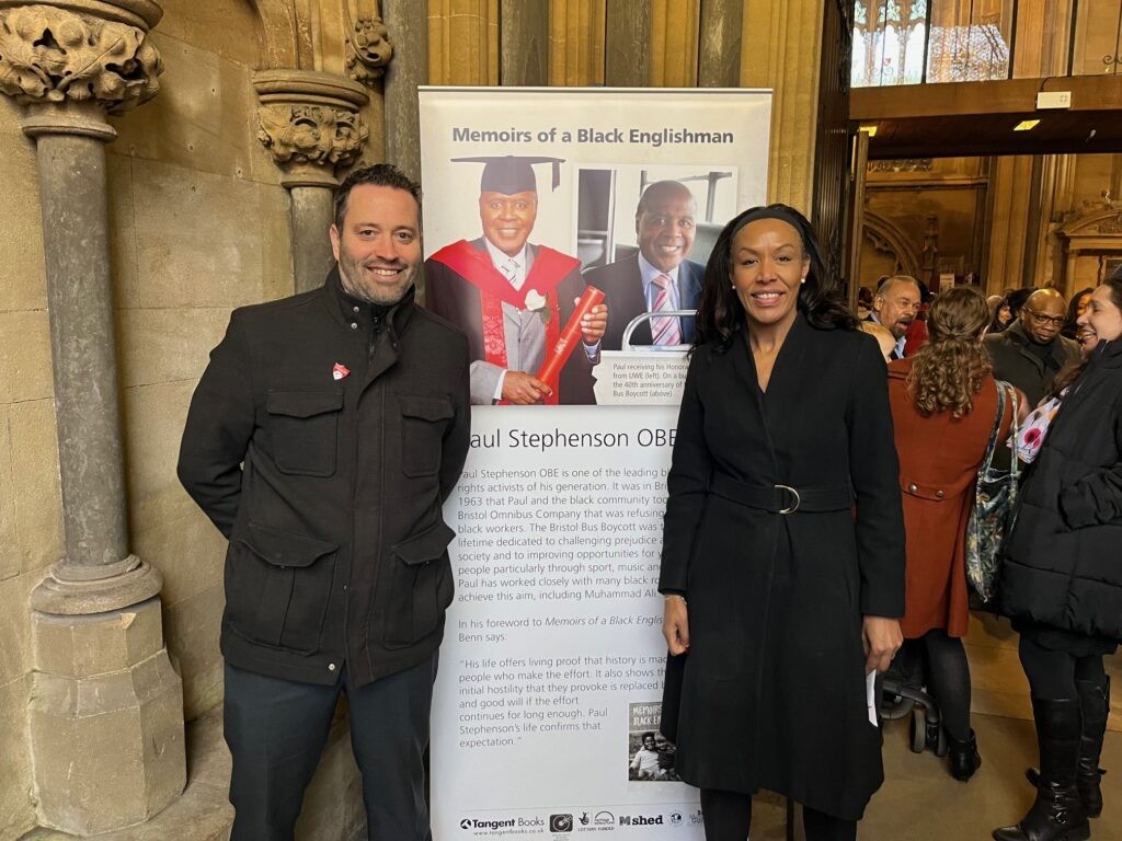 Winterstoke Hundred teachers join Bristol Cathedral memorial for civil rights trailblazer